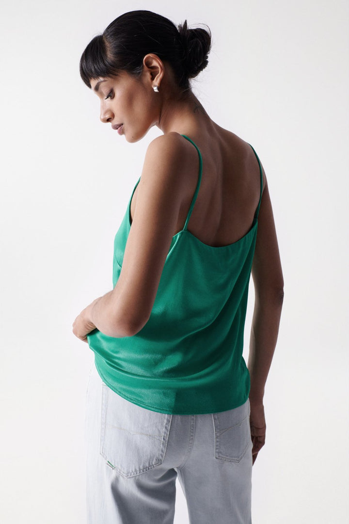 SALSA JEANS – Dark Green Top