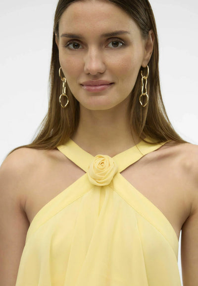 Victoria Blommig Klänning