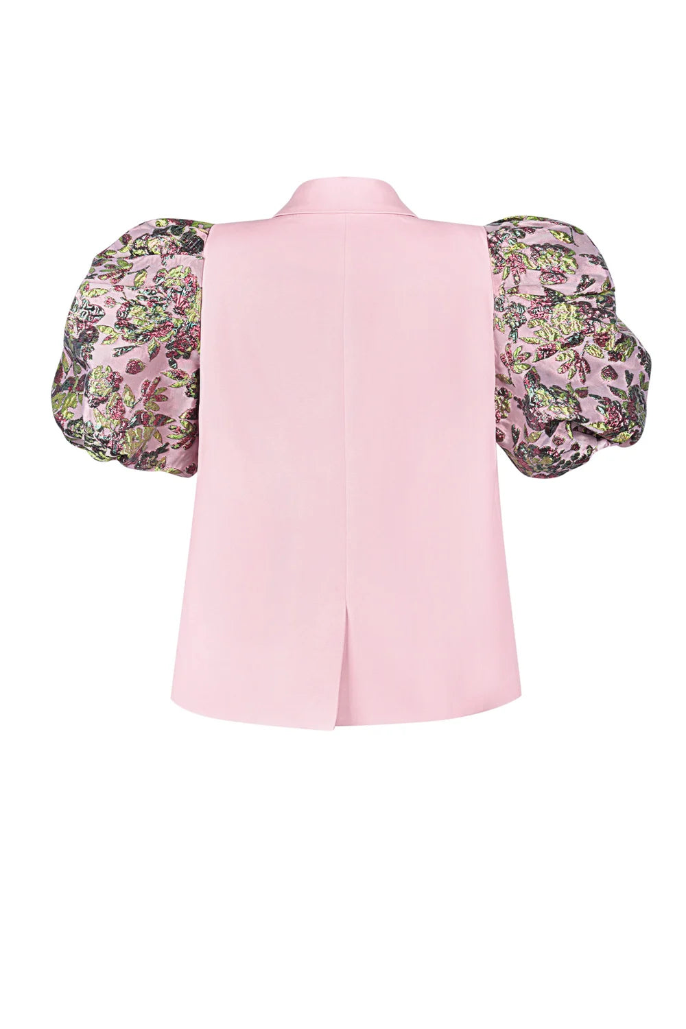 Geweven polyesterpak voor dames – elegante set met kleurcontrast