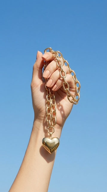 Heart Link Necklace
