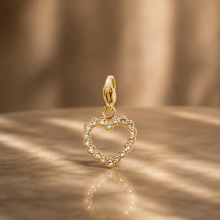 Heart Charm Casual Daily Simple Series