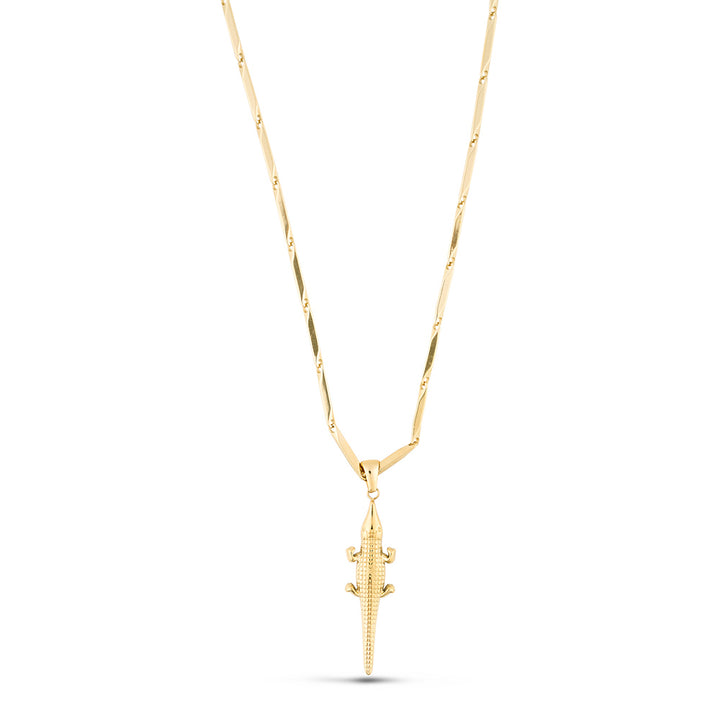 Crocodyl Halsband – stilrent &amp; modernt
