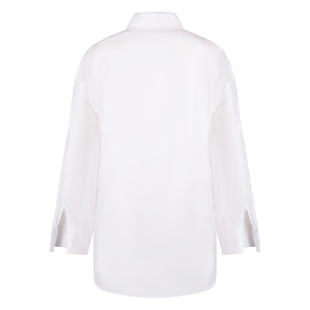 Luxe witte set met subtiele glitterdetails