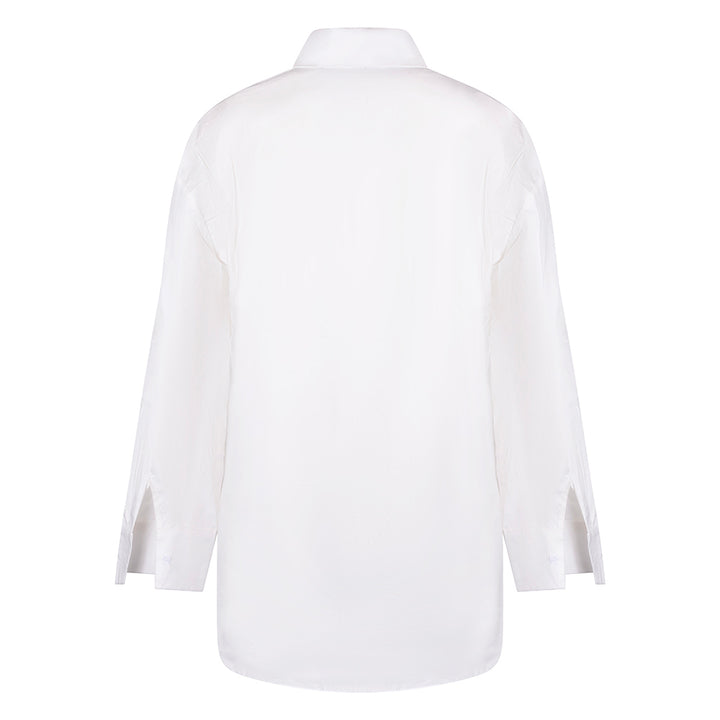 Luxe witte set met subtiele glitterdetails