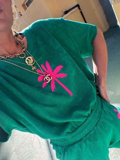 Comfy Badstof Set – Korta Shorts + T-shirt