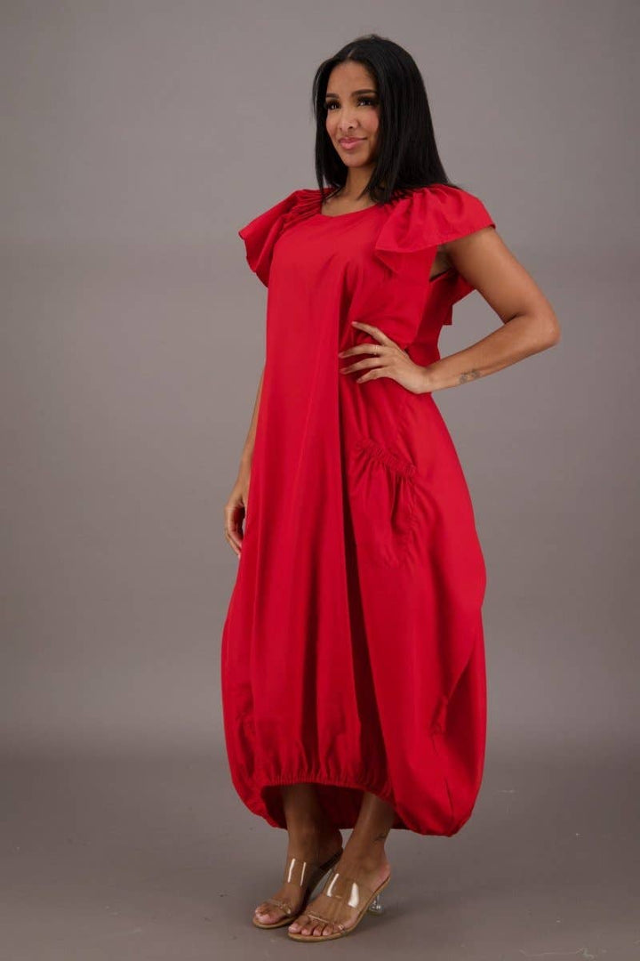 Flowing Grace Bubble Dress