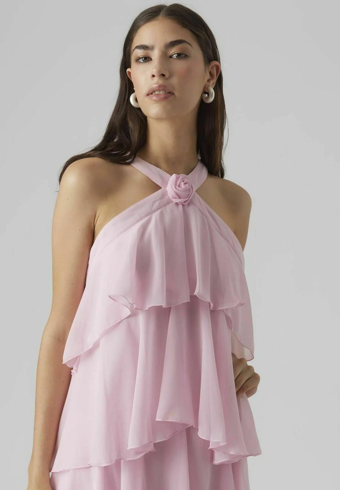 Victoria Blommig Klänning