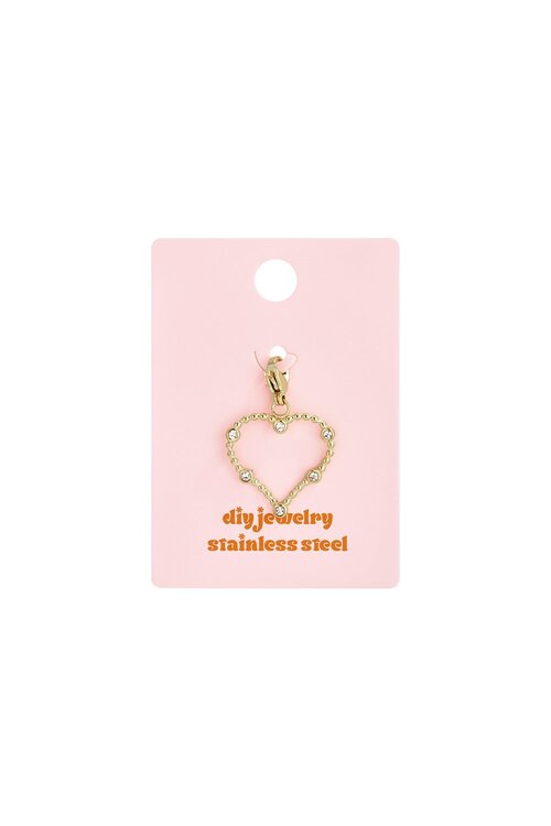 Heart Charm Casual Daily Simple Series