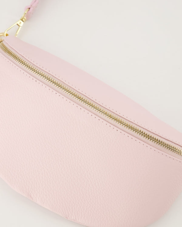 Zoey Big Lädermidjeväska / Crossbody-väska – Genuine Leather